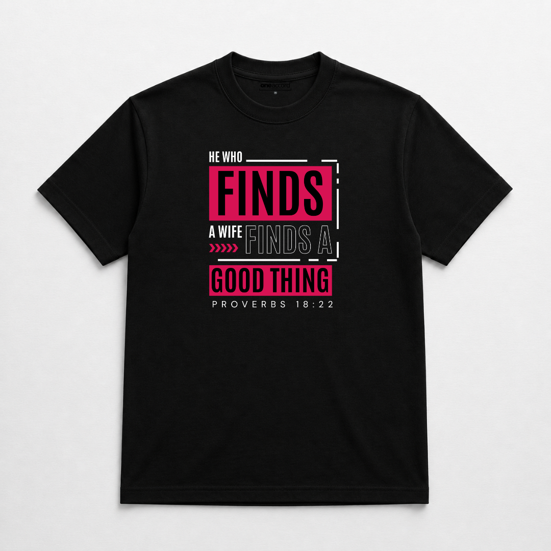 Wifey Found / He Who Finds – Couple T-Shirt Set
