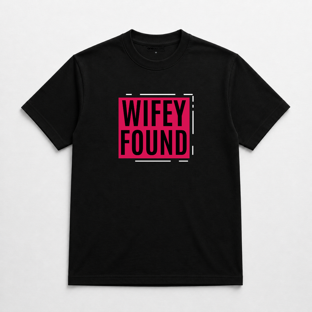 Wifey Found / He Who Finds – Couple T-Shirt Set