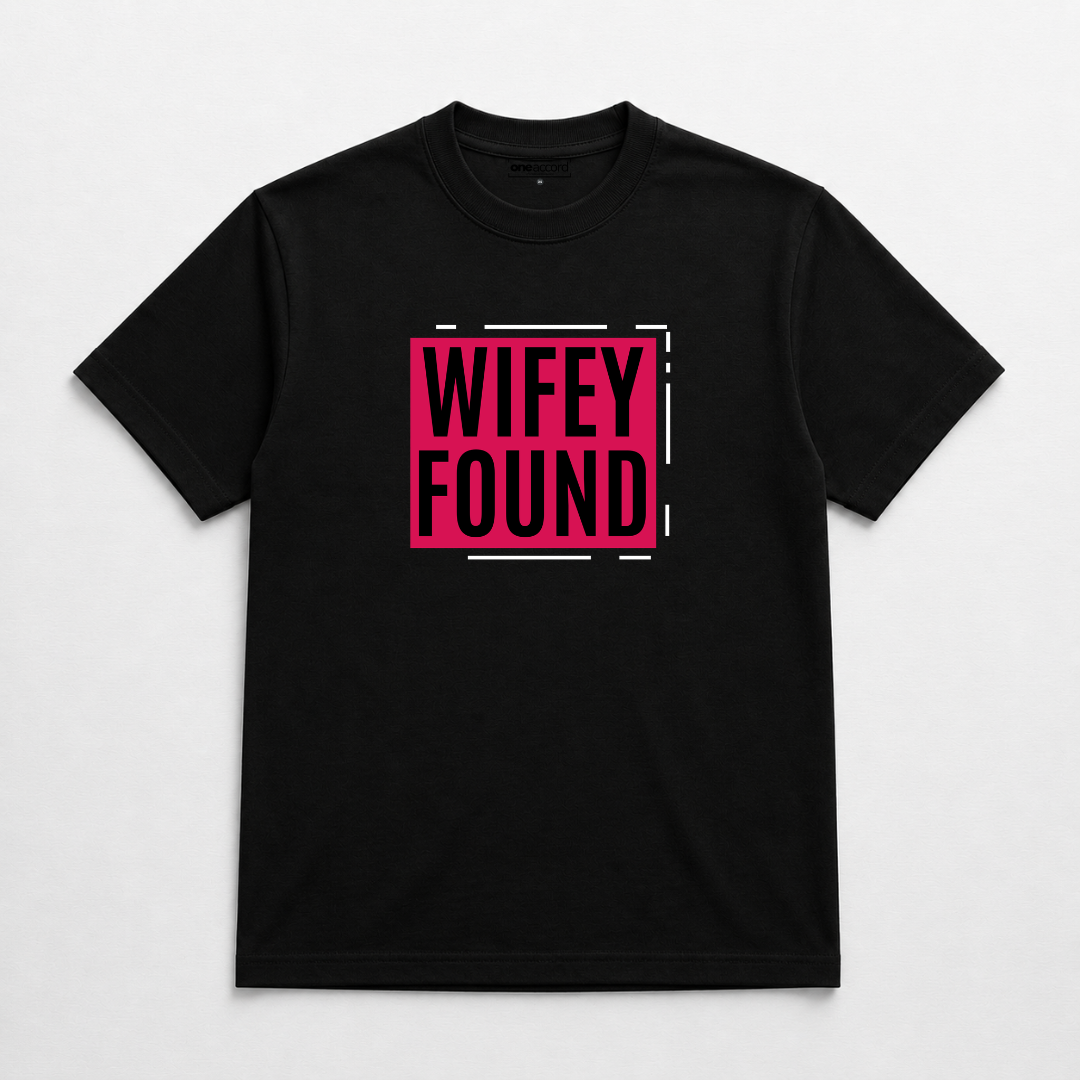 Wifey Found / He Who Finds – Couple T-Shirt Set