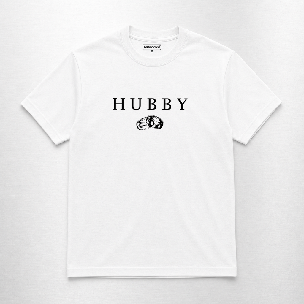WIFEY & HUBBY Couple Tee Set 🤍