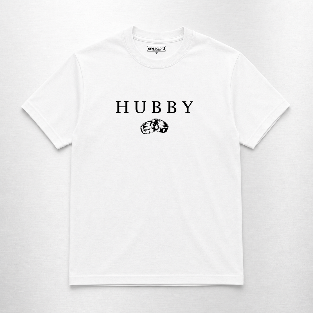 WIFEY & HUBBY Couple Tee Set 🤍