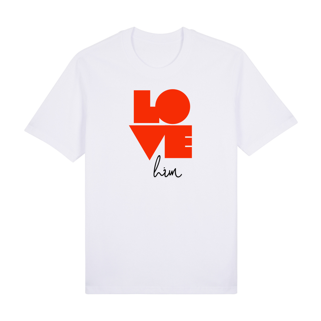 LOVE “Him / Her” Couple T-Shirt Set