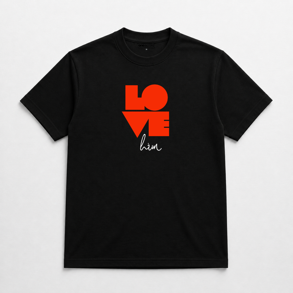 LOVE “Him / Her” Couple T-Shirt Set