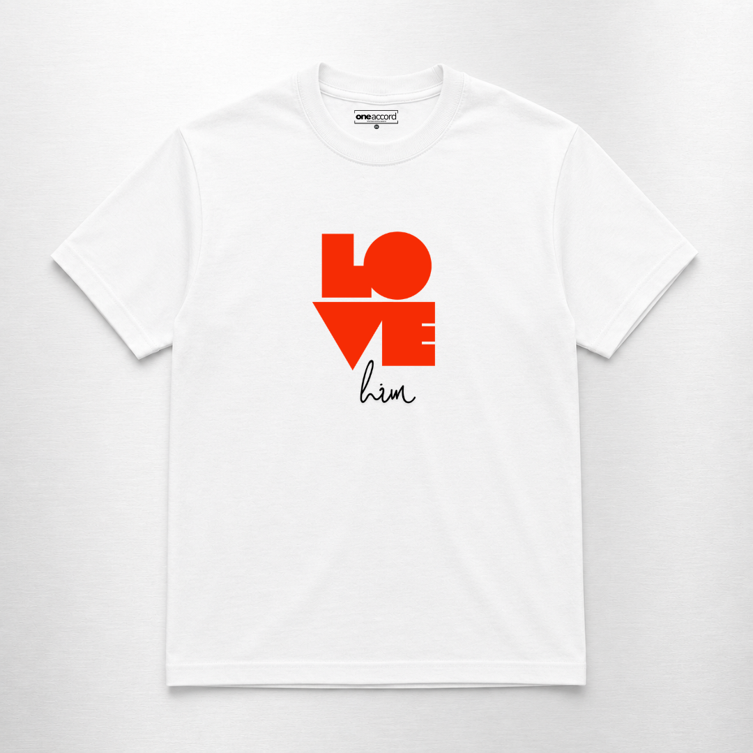 LOVE “Him / Her” Couple T-Shirt Set