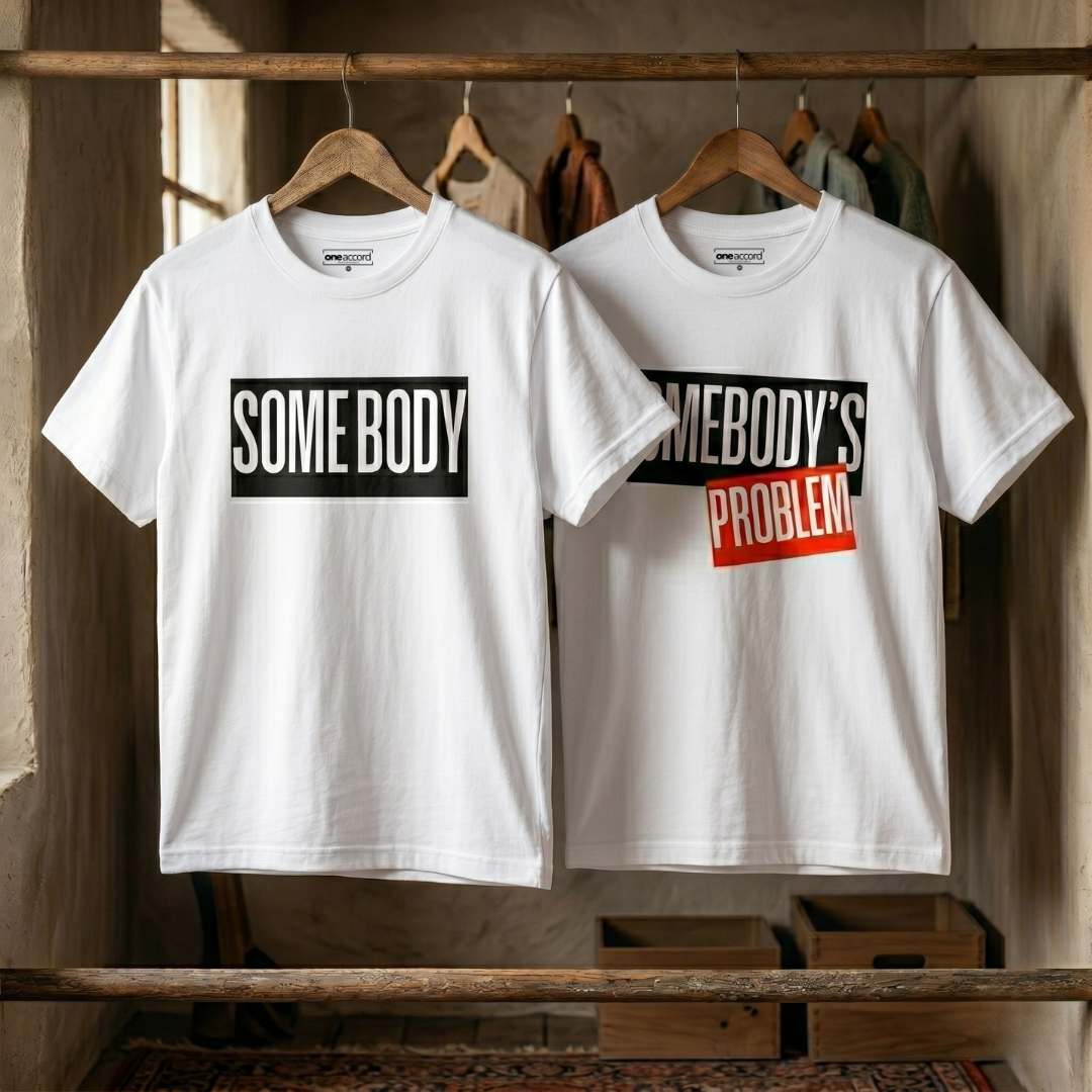 Somebody / Somebody’s Problem Couple Tee (Set)