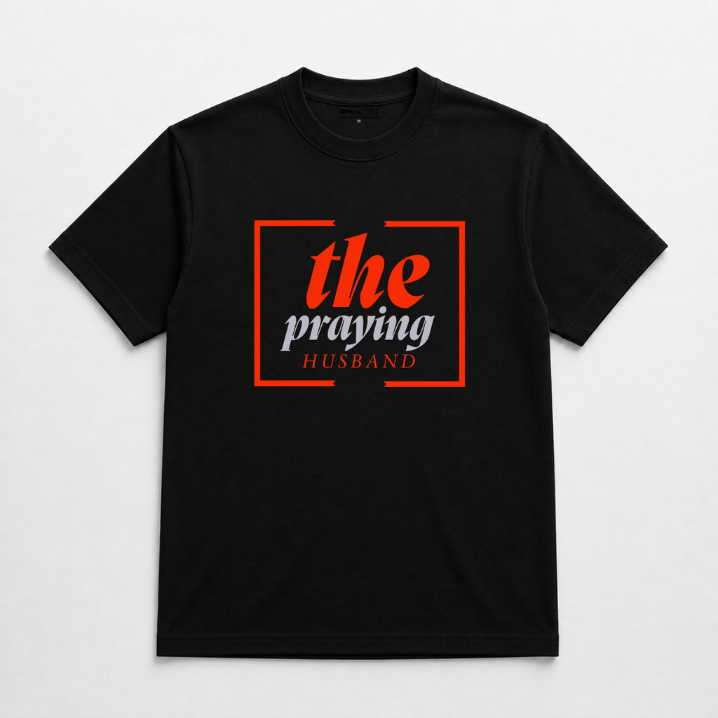 The Blessed Wife & The Praying Husband – Couple Faith Tee Set