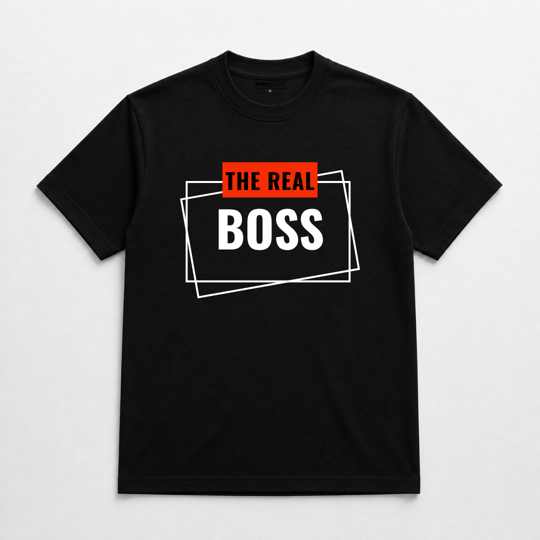 The Boss / The Real Boss Couple Shirt (Set)