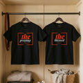 Blessed Wife & Praying Husband | Couple Shirt Set