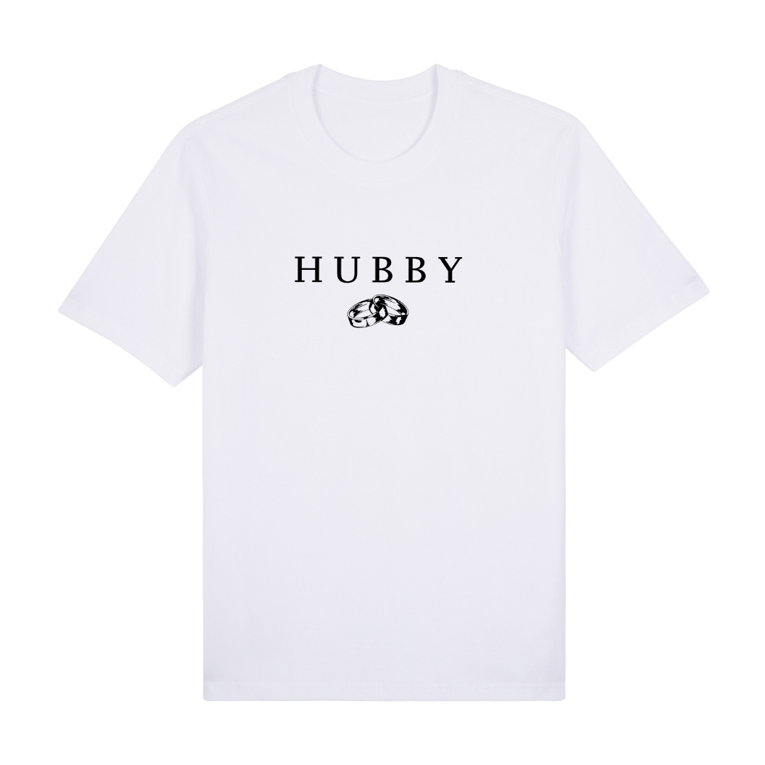 WIFEY & HUBBY Couple Tee Set 🤍